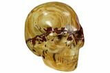 Polished Mookaite Jasper Skull #112191-2
